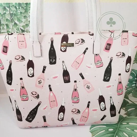 MAKE AN OFFER Kate Spade Shore Street Margareta Champagne Tote New With Tags
